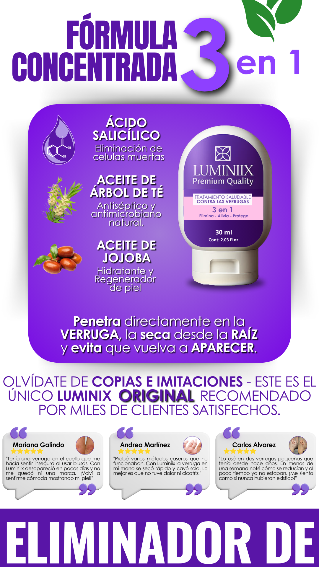Beneficios de Luminiix